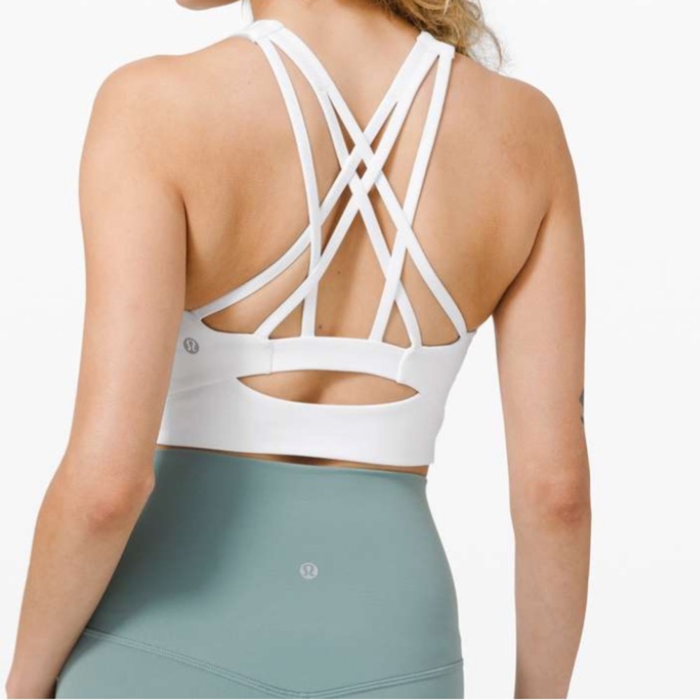 Lululemon🍋  Free To Be Serene Bra High Neck Long Line Bra Size 4